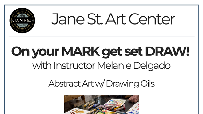 Image: On your MARK get set DRAW! with Instructor Melanie Delgado
