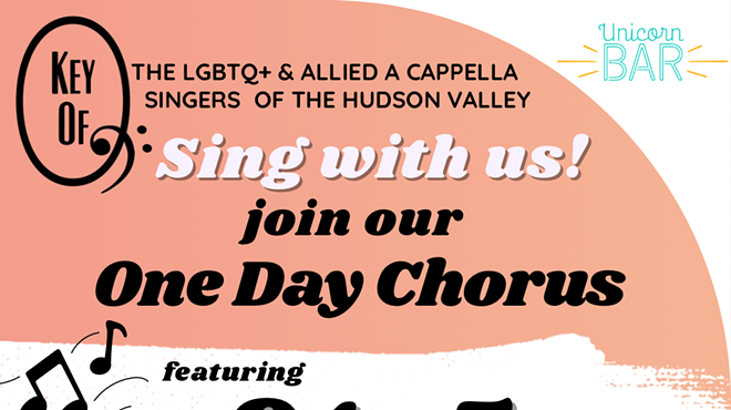 Image: One Day Chorus benefit for The Hudson Valley LGBTQ+ Community Center