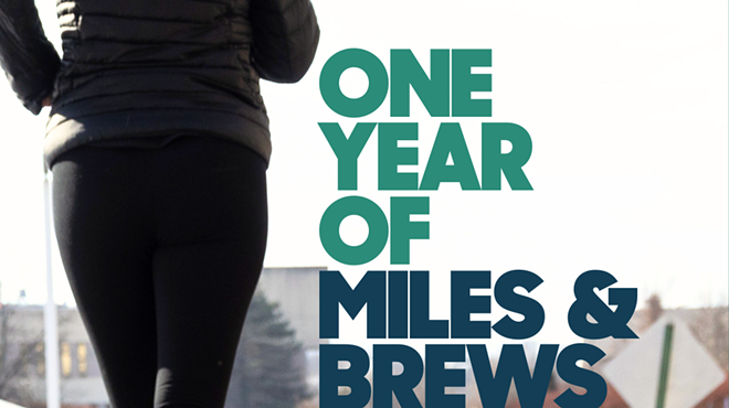 Image: One Year Of Miles & Brews Run Club!