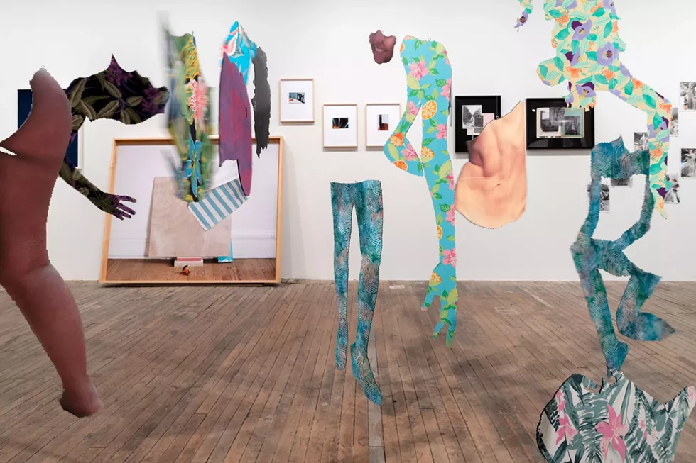 Install view of CPW summer exhibition "The Rose"