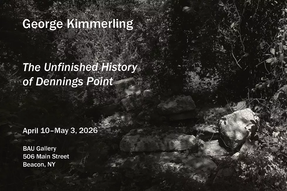 Join us for the opening reception to celebrate the exhibition of new photographs "George Kimmerling: "The Unfinished History of Dennings Point."