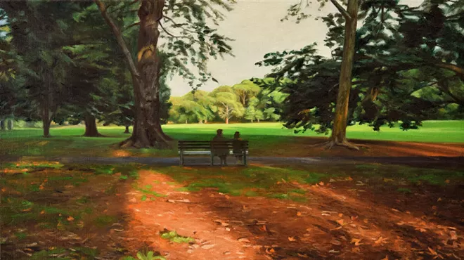 Image: Opening Reception for Nick Savides: A Retrospective of Paintings