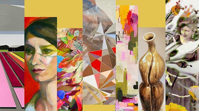 Image: Opening Reception Yellow Studio Member Art Show 2025