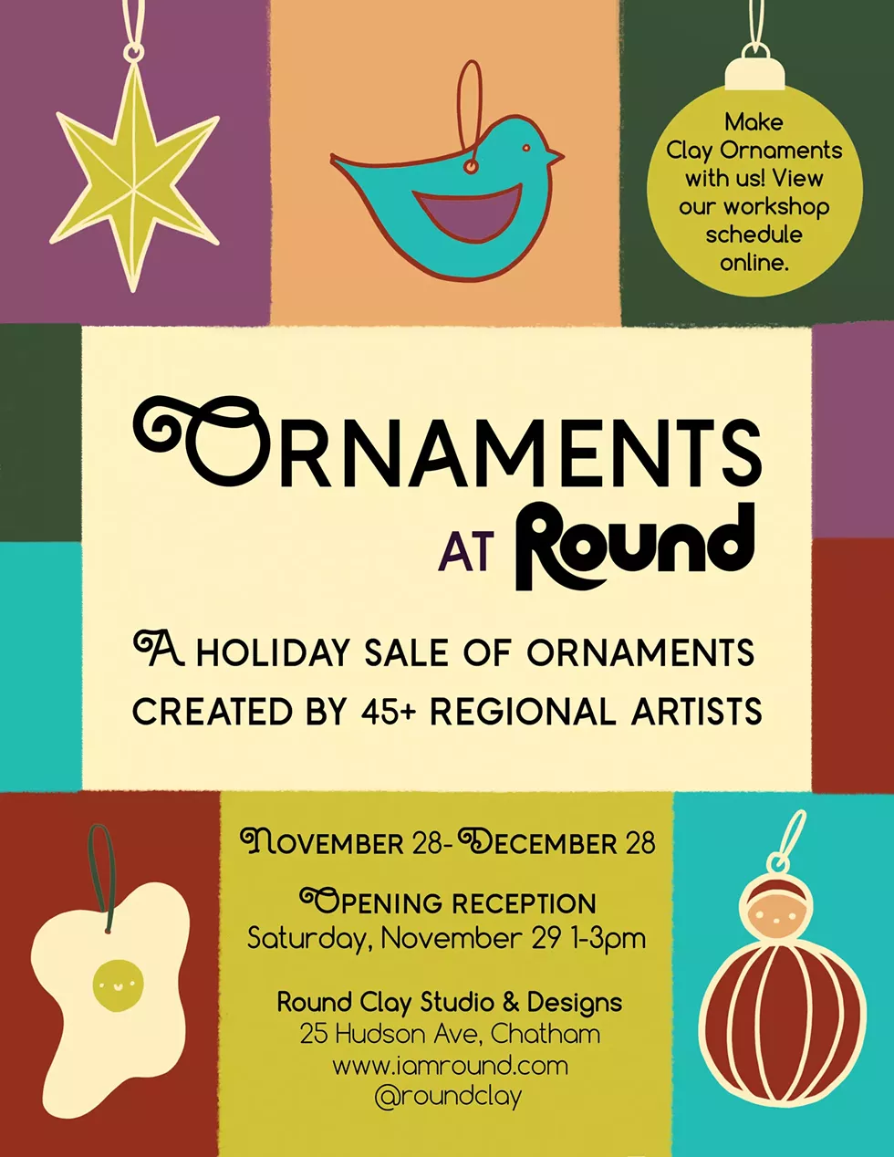Ornaments at Round