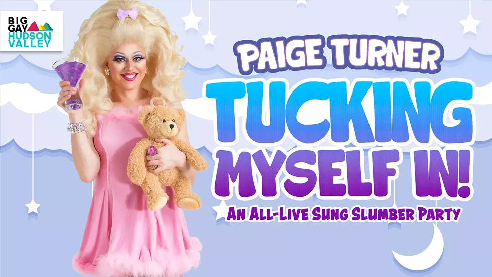 Drag Spitfire Paige Turner Returns to Kingston's Old Dutch Church with an All New Show on Saturday, Sept. 24th at 8:30pm.
