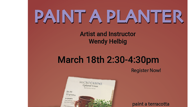 Image: Paint A Planter