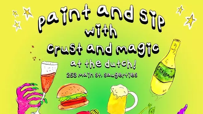Image: Paint and Sip at The Dutch! Hosted by Crust and Magic