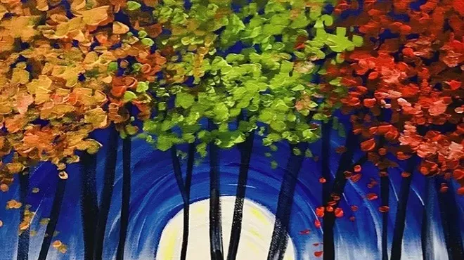 Image: Paint and sip