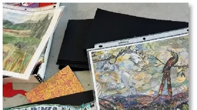 Image: Painting from a Photo Memory with Angela Gaffney-Smith