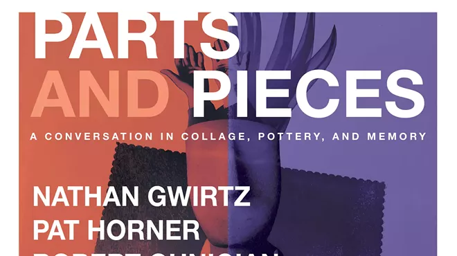 Image: PARTS AND PIECES: A Conversation in Collage, Pottery, and Memory
