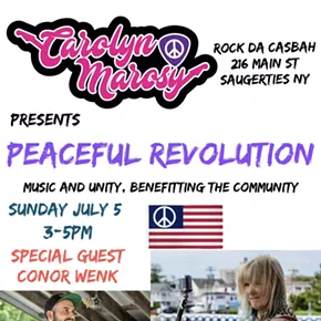 Image: Peaceful Revolution with Carolyn Marosy/Conor Wenk