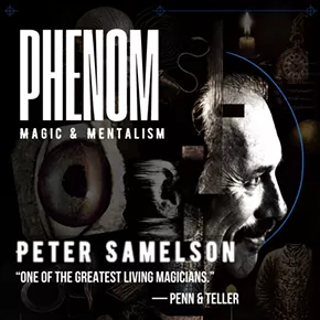 Image: PHENOM: Magic & Mentalism with Peter Samelson at Bridge Street Theatre