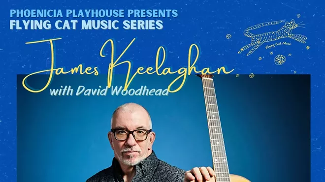 Image: Phoenicia Playhouse Presents Flying Cat Monthly Music Series: James Keelaghan with David Woodhead on Saturday March 29th