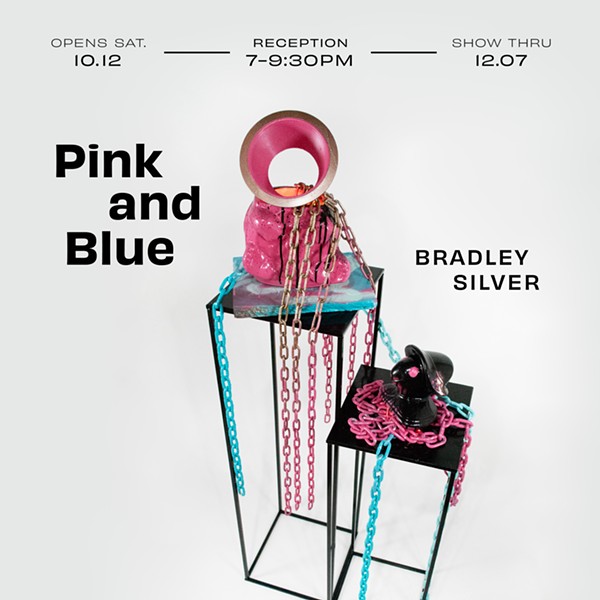 "Pink and Blue" by Bradley Silver Opening Reception