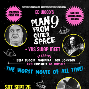Image: Plan 9 From Outer Space + VHS Swap Meet