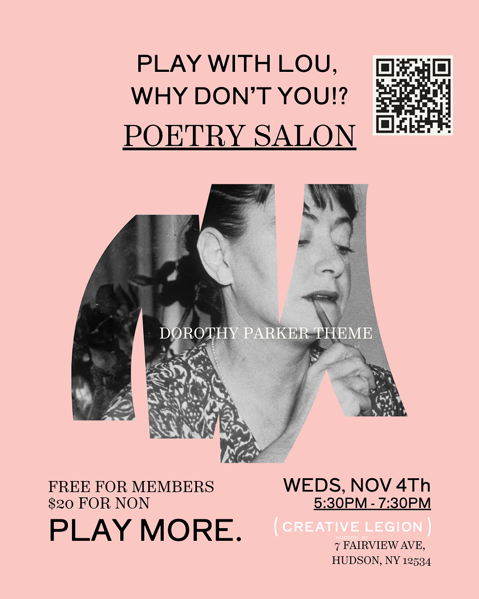 Poetry Salon with Lou