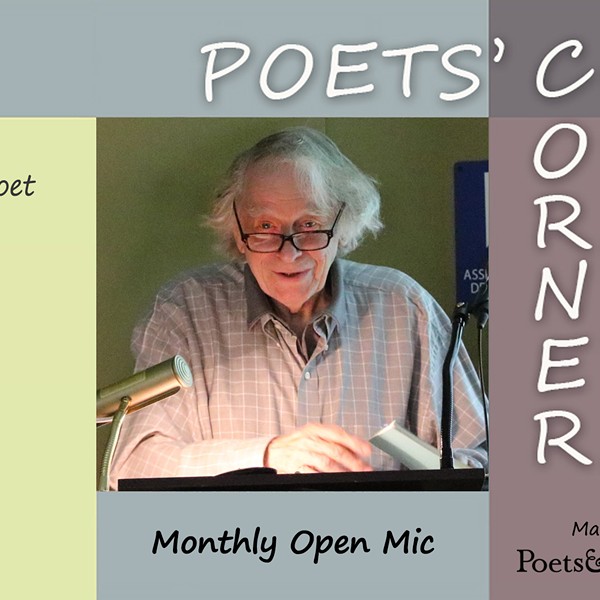 Poets’ Corner Presents Tony Howarth
