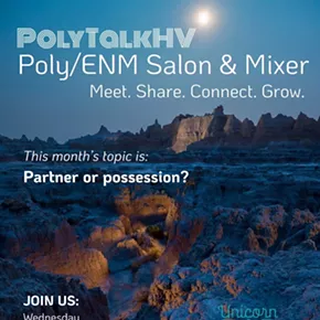 Image: Poly/ENM Salon & Mixer: Partner or Possession?