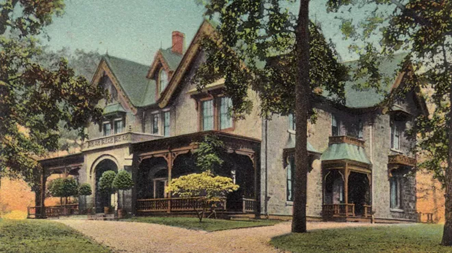 Image: Presentation and Reception: "Strange Bedfellows: The Hoyt House and the Mills Mansion, and the Development of 19th-Century American Architecture