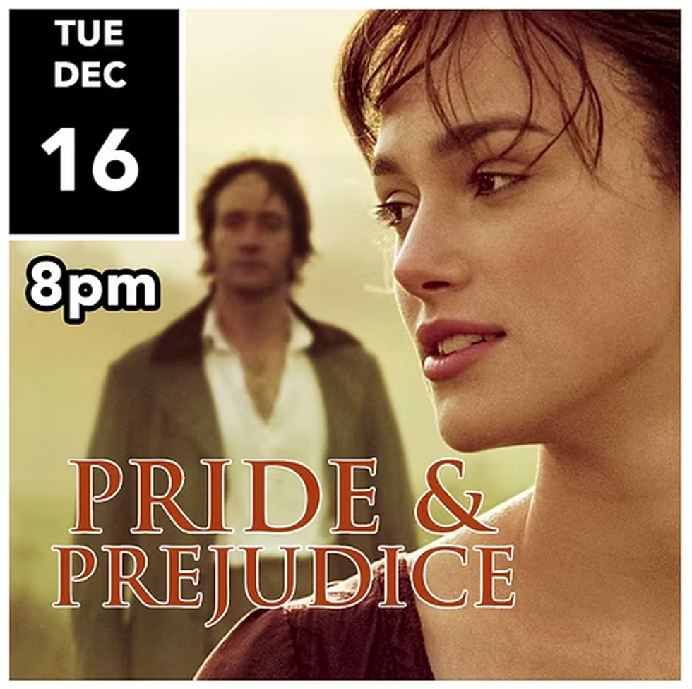 Pride & Prejudice Film Screening