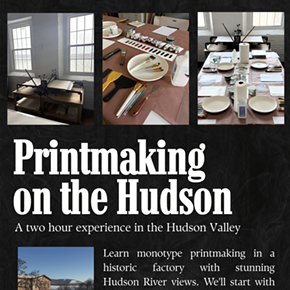 Image: Printmaking on the Hudson
