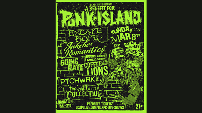 Image: Punk Island Benefit Show