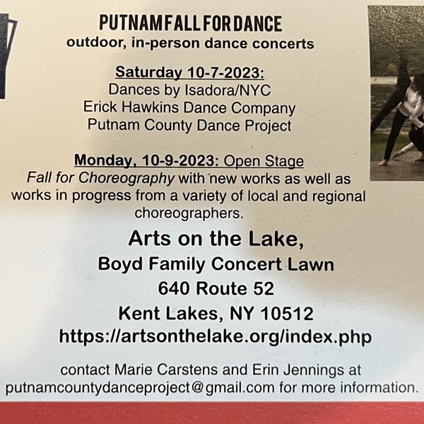 Putnam Fall for Dance - Performance