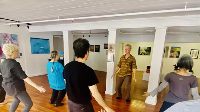 Image: Qigong with Carl Thomsen and Barbara Schofield