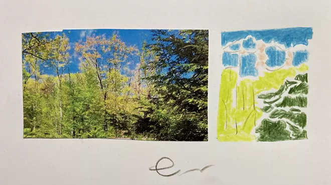 Image: Renee Samuels Art at Albany Center Gallery "Bloom" Exhibition