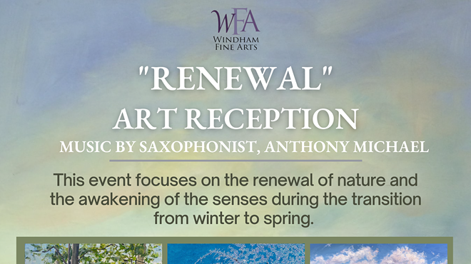 "Renewal" Art Reception & Music