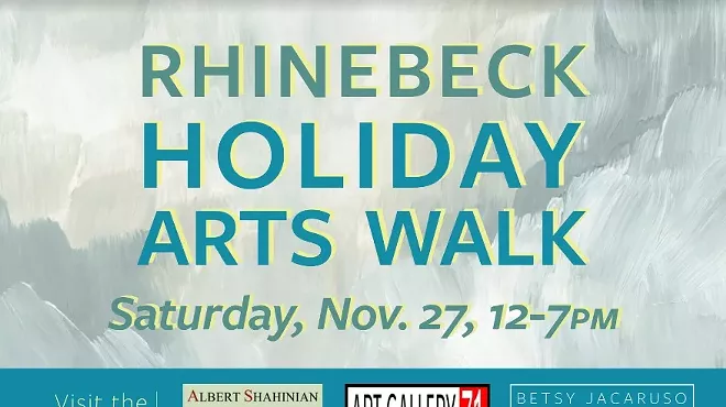 Image: Rhinebeck Holiday Arts Walk Saturday Nov 27 12-7PM