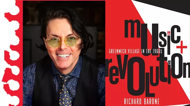 Image: Richard Barone (MUSIC + REVOLUTION) with Steve Addabbo and Happy Traum