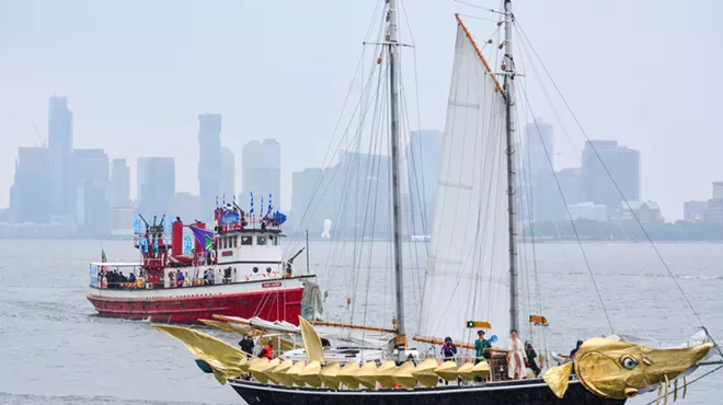 Image: Riverkeeper Fish Migration Celebration: Hudson River Flotilla