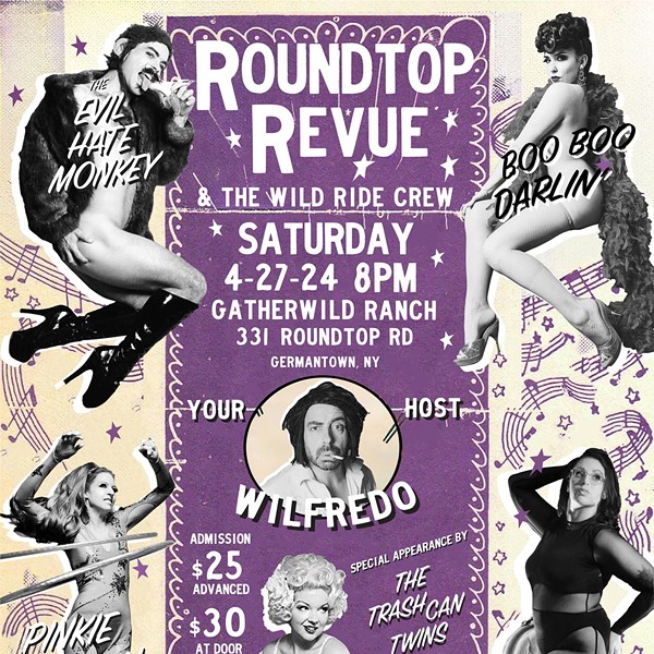 Roundtop Revue and The Wild Crew!!! Saturday, April 27