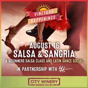 Image: Salsa & Sangria: A Beginners Salsa Class and Latin Dance Social, in partnership with Matt Hernandez Dance Studio