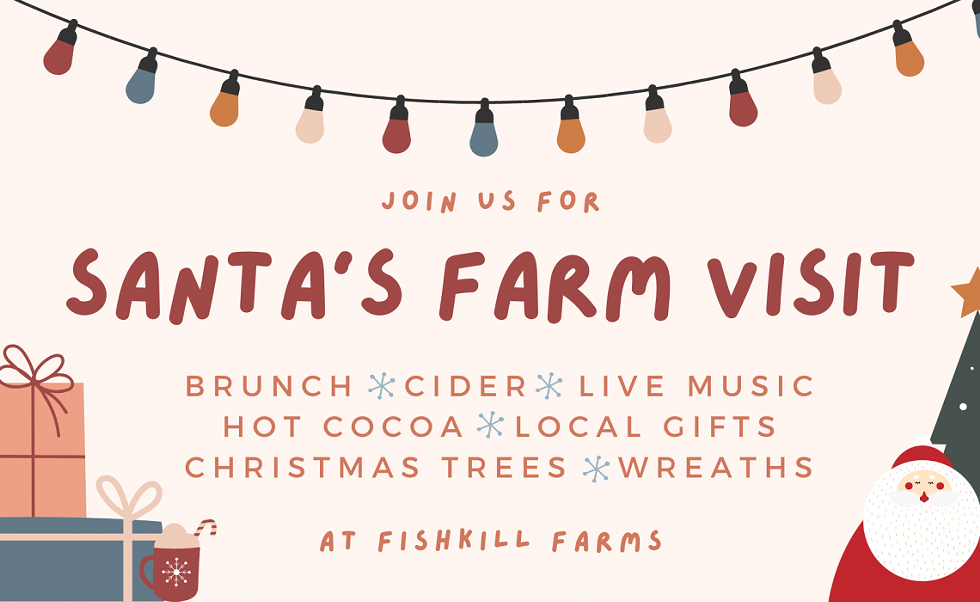 Santa at Fishkill Farms!