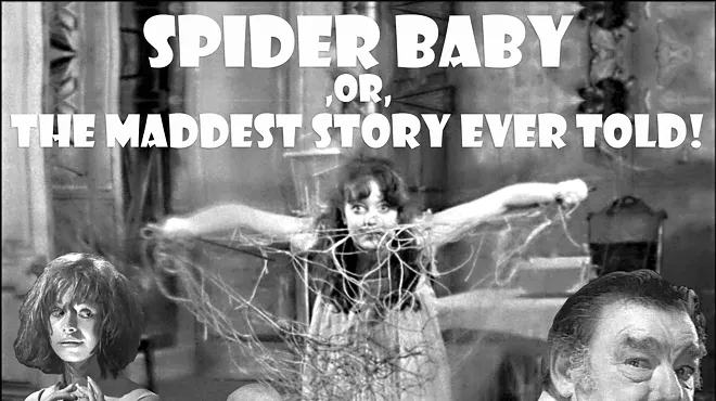 Image: Saturday Creature Features at The Rosendale Theatre- Spider Baby (1967)