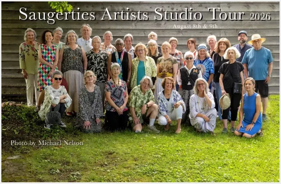 Saugerties Artists Studio Tour- August 8-9, 2026, 10am to 6pm