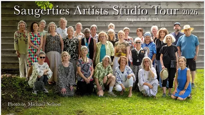 Image: Saugerties Artists Studio Tour- August 8-9, 2026, 10am to 6pm