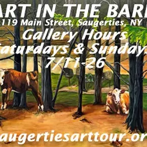 Image: Saugerties Artists Tour Kick off Event- Art in the Barn