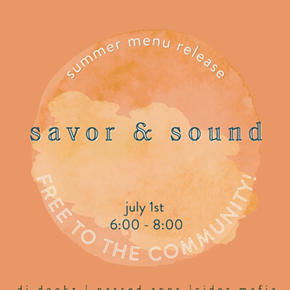 Image: Savor & Sound