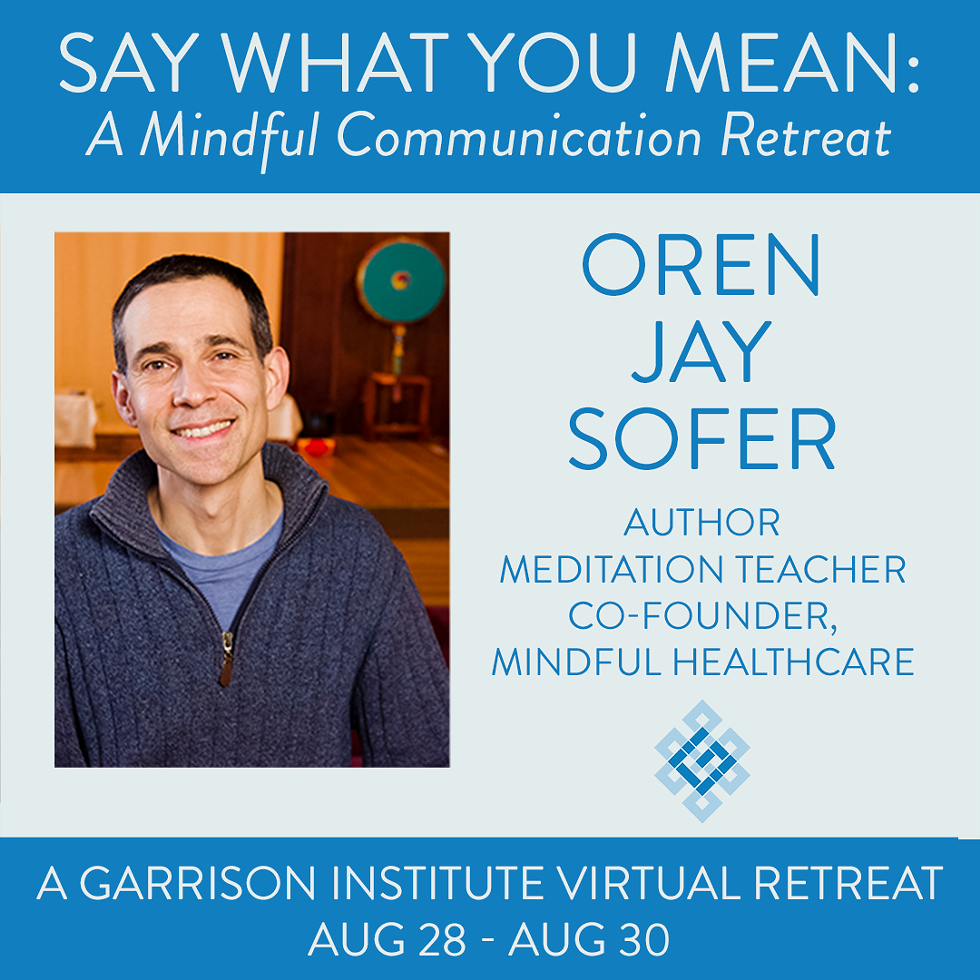 Oren Jay Sofer : Virtual Retreat