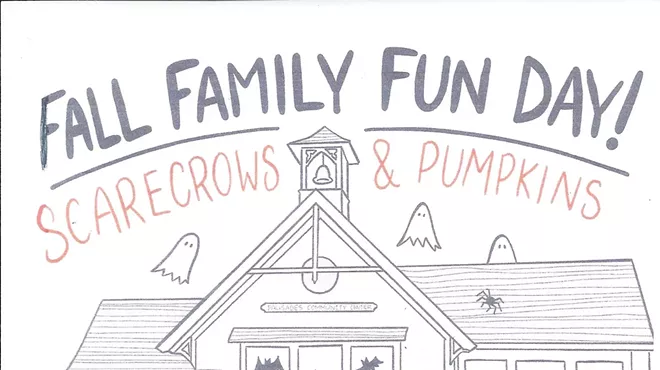 Image: Scarecrows & Pumpkins & Dog Costume Parade