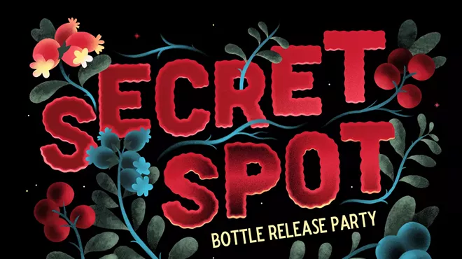 Image: Secret Spot Bottle Release Party