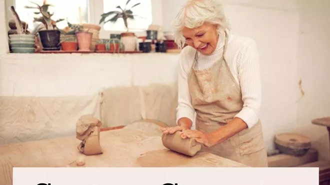 Image: Seniors Ceramics Class Workshops