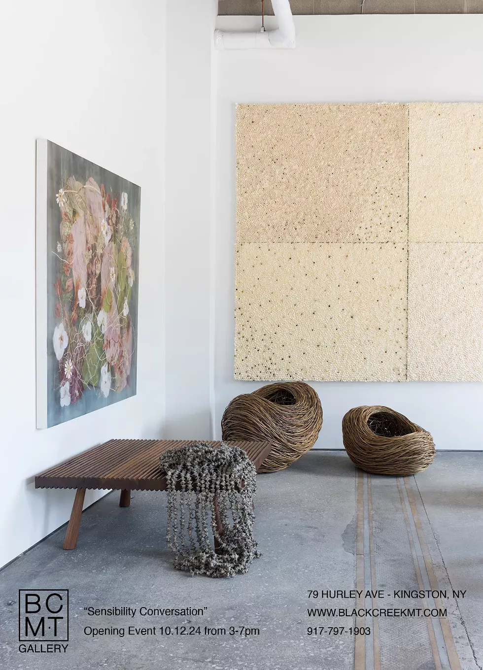 Sensibility Conversation Opening Event 10.12.24 from 3-7pm