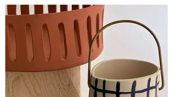 Image: Shaker Outpost: Baskets & Buckets by Paula Greif