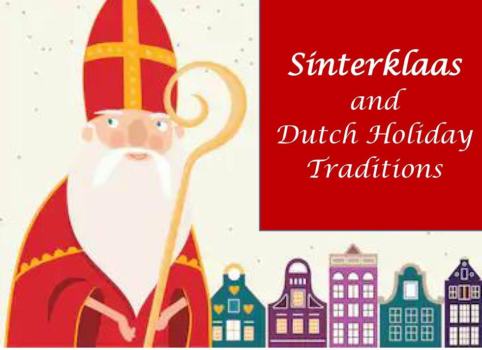 Sinterklaas and Dutch buildings