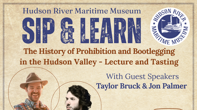 Image: Sip and Learn: The History of Prohibition and Bootlegging in the Hudson Valley-Lecture and Tasting