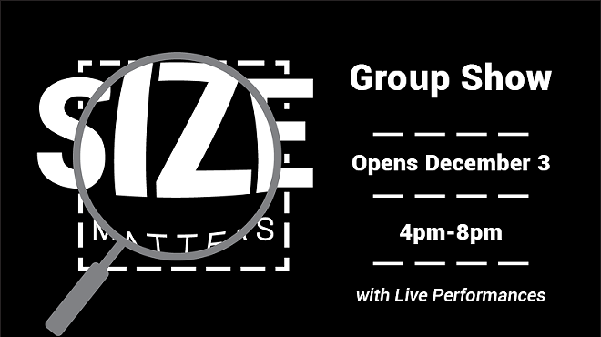 Image: Size Matters Group Show Opening Reception